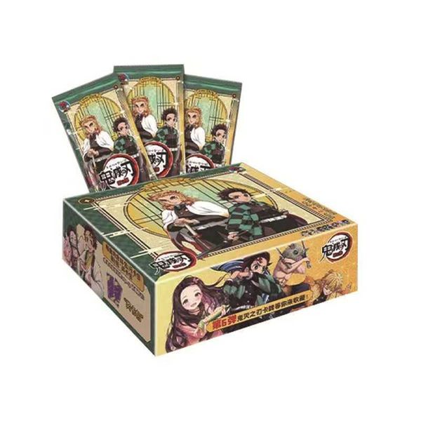 card games demon slayer card tcg game letters cards table toys for family children christmas gift t220905
card games demon slayer card tcg game letters cards table toys for family children christmas gift t220905