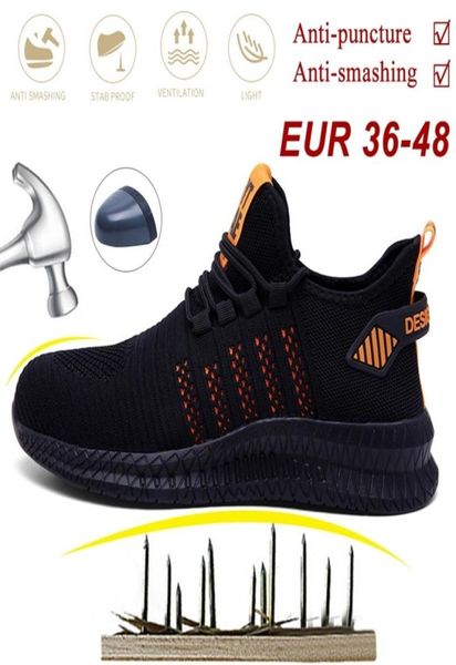work safety shoes nonslip waterproof antismashing steel toe puncture working boots lightweight fashion sneakers for men women 226370270, Black;brown
work safety shoes nonslip waterproof antismashing steel toe puncture working boots lightweight fashion sneakers for men women 226370270, Black;brown