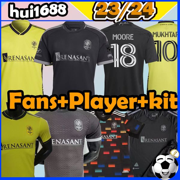 23/24 nashville soccer jerseys mukhtar zubak bunbury sapong moore zimmerman godoy an mccarty fafa zubak haakenson fans player home away kit, Black;yellow
23/24 nashville soccer jerseys mukhtar zubak bunbury sapong moore zimmerman godoy an mccarty fafa zubak haakenson fans player home away kit, Black;yellow