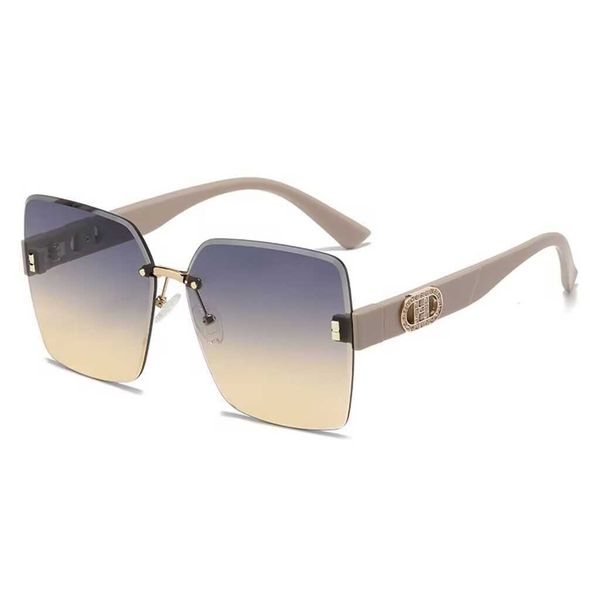 2023 fashion nylon sheet frameless trimmed double color for women's trendy diamond inlaid sunglasses, White;black
2023 fashion nylon sheet frameless trimmed double color for women's trendy diamond inlaid sunglasses, White;black