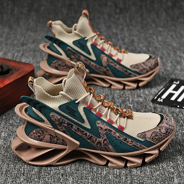 men casual sneakers breathable mesh platform shoes male luxury trainers fashion sport running shoes zapatillas hombre, Black