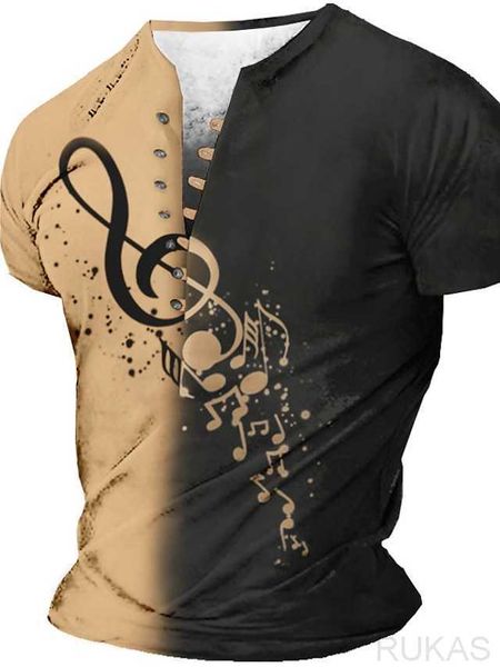 rukas shirt henry graphic contrast color music notes henry clothing 3d printing casual sports short sleeve button printing fashion original, White;black
rukas shirt henry graphic contrast color music notes henry clothing 3d printing casual sports short sleeve button printing fashion original, White;black