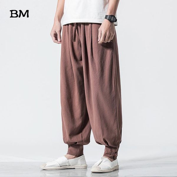 pants chinese style sweatpants ancient style linen bloomers casual fashion joggers men loose large size sports pants 5xl trousers male, Black
pants chinese style sweatpants ancient style linen bloomers casual fashion joggers men loose large size sports pants 5xl trousers male, Black