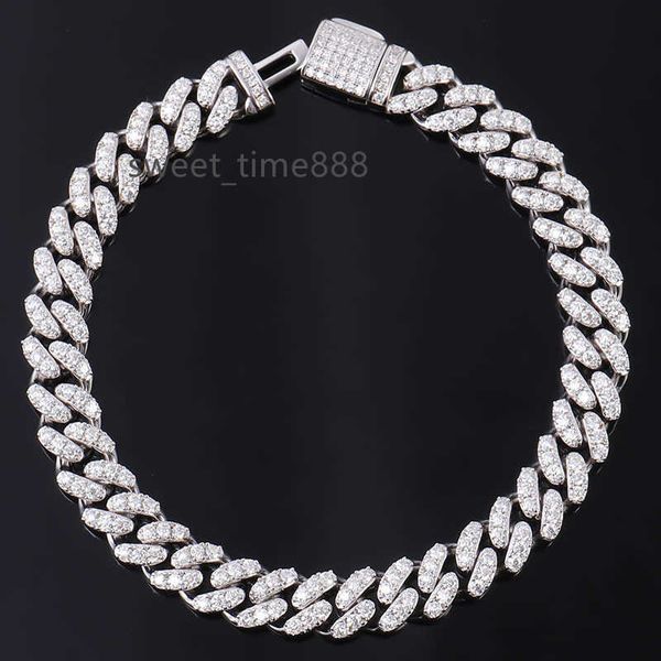 10mm iced out pass diamond tester vvs moissanite jewelry 925 sterling silver necklace bracelet women men cuban link chain
10mm iced out pass diamond tester vvs moissanite jewelry 925 sterling silver necklace bracelet women men cuban link chain