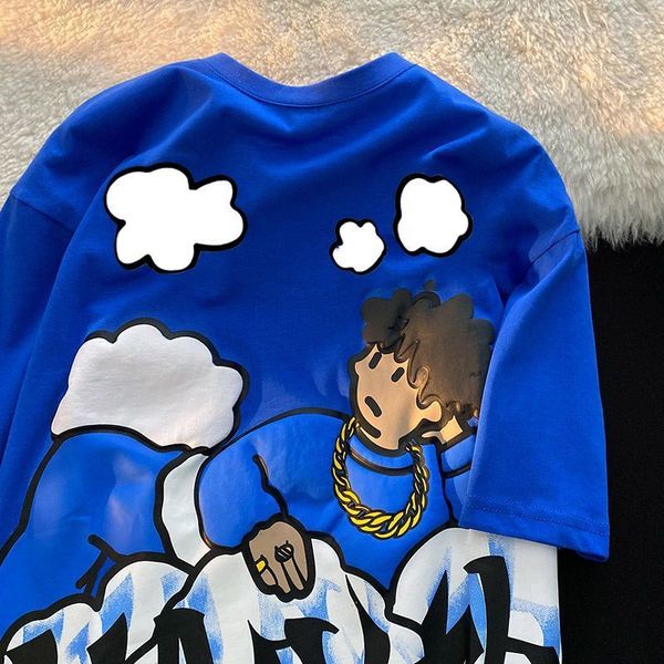 womens tshirt harajuku clouds anime boy print high street shirts men cool hip hop oversized shirt loose casual 100% cotton summer y2k ops 23, White
womens tshirt harajuku clouds anime boy print high street shirts men cool hip hop oversized shirt loose casual 100% cotton summer y2k ops 23, White
