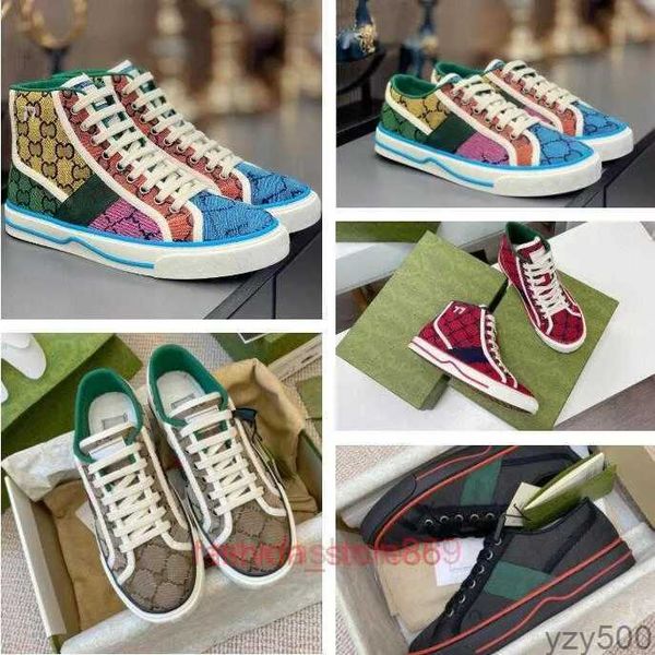 tennis 1977 canvas casual shoes luxurys designers womens shoe italy green and red web stripe rubber sole stretch cotton low mens sneakers, Black
tennis 1977 canvas casual shoes luxurys designers womens shoe italy green and red web stripe rubber sole stretch cotton low mens sneakers, Black