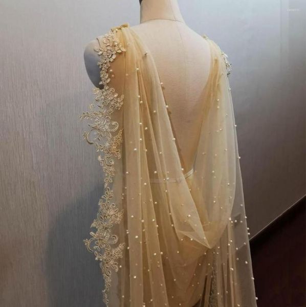 wraps champagne pears wedding bolero 2 meters long lace bridal cape beautiful shoulder veils accessories1355562, White
wraps champagne pears wedding bolero 2 meters long lace bridal cape beautiful shoulder veils accessories1355562, White