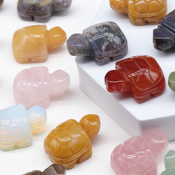 1 inch little tortoise carved stone rose quartz carving crystal healing decoration animal ornaments microlandschaft crafts, Black
1 inch little tortoise carved stone rose quartz carving crystal healing decoration animal ornaments microlandschaft crafts, Black