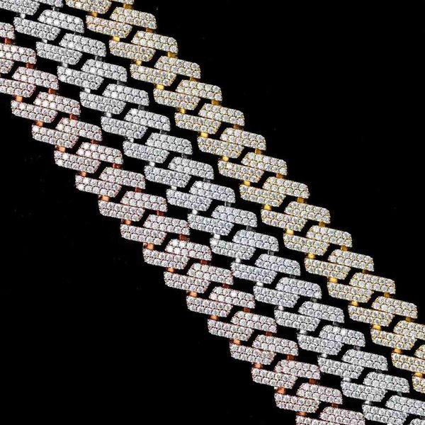super blingbling 15mm moissanite chain custom hip hop necklace diamond miami 925 sterling silver moissanite cuban chain
super blingbling 15mm moissanite chain custom hip hop necklace diamond miami 925 sterling silver moissanite cuban chain