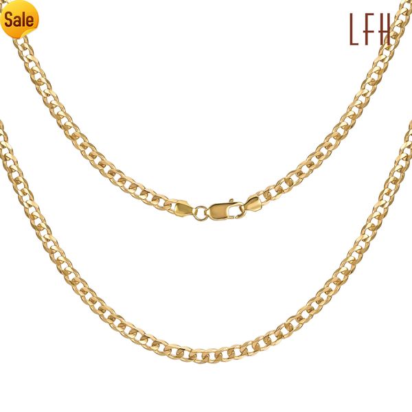 lfh wholesale 18k jewelry necklace au750 18k real gold necklace cuban link chain solid au750 gold 18k real cuban link chain, Silver
lfh wholesale 18k jewelry necklace au750 18k real gold necklace cuban link chain solid au750 gold 18k real cuban link chain, Silver