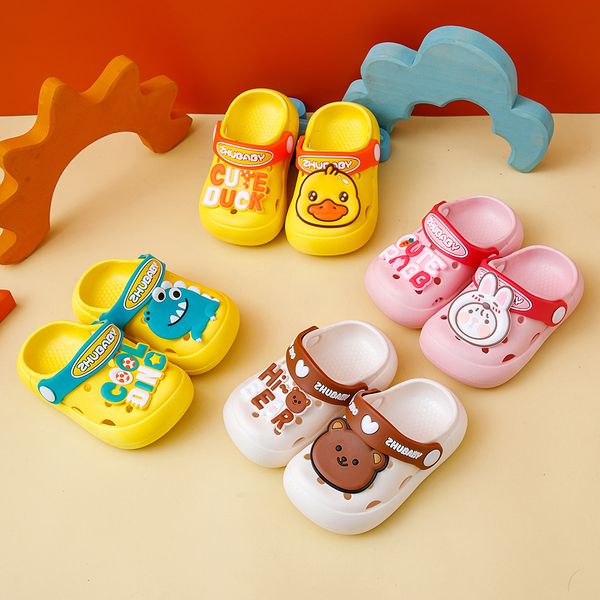 slipper summer children' cold slippers indoor non -slip and soft bottom comfort cute baby hole shoes boys and girls home slippers 2305, Black;grey
slipper summer children' cold slippers indoor non -slip and soft bottom comfort cute baby hole shoes boys and girls home slippers 2305, Black;grey