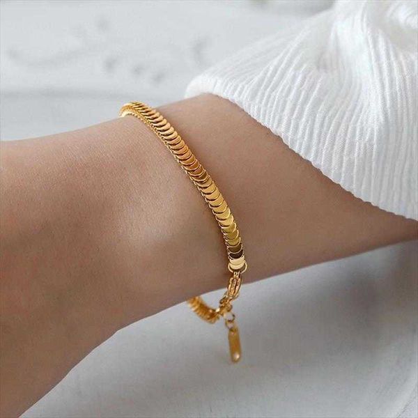 jindian high grade scale chains bracelet special interest design light thick chain snake bone hand jewelry, Black
jindian high grade scale chains bracelet special interest design light thick chain snake bone hand jewelry, Black