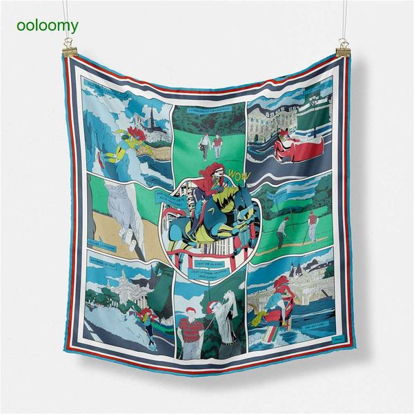 hemres designer scarves 53cm four seasons versatile sports competition women's square silk small ribbon scarf, Blue;gray
hemres designer scarves 53cm four seasons versatile sports competition women's square silk small ribbon scarf, Blue;gray