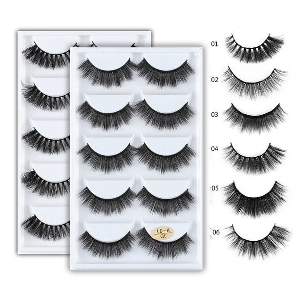 false eyelashes 5 pairs 3d mink hair natural cross false eyelashes long messy makeup fake eye lashes extension make up beauty tools maquiage
false eyelashes 5 pairs 3d mink hair natural cross false eyelashes long messy makeup fake eye lashes extension make up beauty tools maquiage