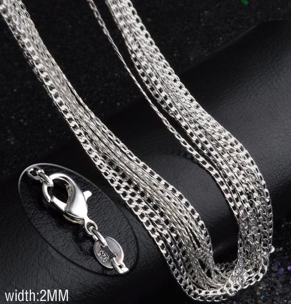 man woman necklace 925 silver plating 2mm sideways chain necklace 16inch18inch20inch22inch24inch26inch28inch30inch2454826
man woman necklace 925 silver plating 2mm sideways chain necklace 16inch18inch20inch22inch24inch26inch28inch30inch2454826