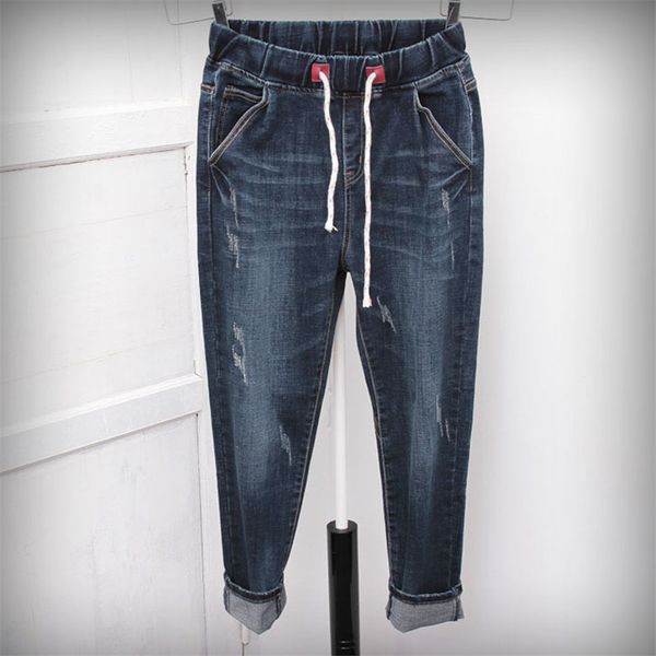 women's jeans boyfriend for women's jeans fashion elastic high waist woman denim pants 5xl loose spring fall casual jeans female l, Blue
women's jeans boyfriend for women's jeans fashion elastic high waist woman denim pants 5xl loose spring fall casual jeans female l, Blue