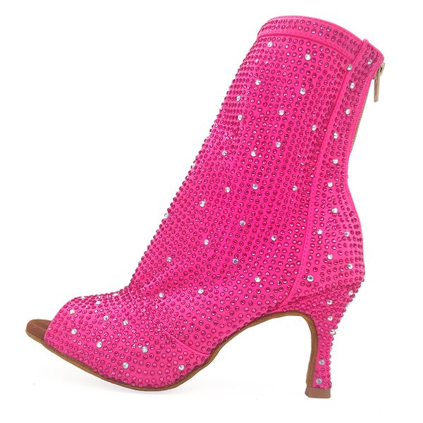 sandal latin dance boots salsa tango shoes club party ballroom booties 230509, Black
sandal latin dance boots salsa tango shoes club party ballroom booties 230509, Black