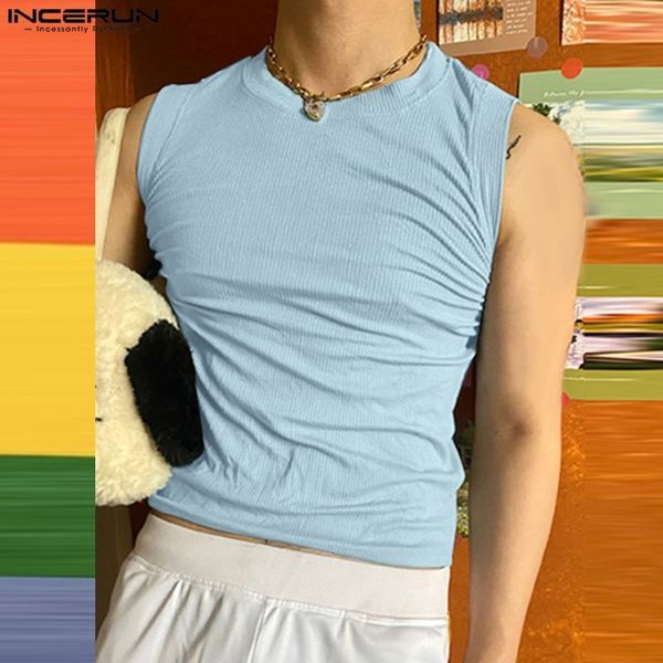 men' tank solid color oneck fitness sleeveless summer casual male vests 2023 streetwear fashion clothing s5xl incerun 230509, White;black
men' tank solid color oneck fitness sleeveless summer casual male vests 2023 streetwear fashion clothing s5xl incerun 230509, White;black