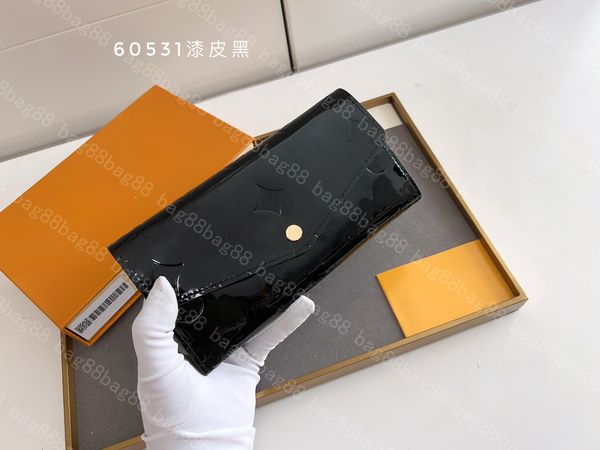 fashion flowers designer zipper wallets luxurys men women leather bags quality classic letters coin purse card holder black patent leather w, Red;black
fashion flowers designer zipper wallets luxurys men women leather bags quality classic letters coin purse card holder black patent leather w, Red;black