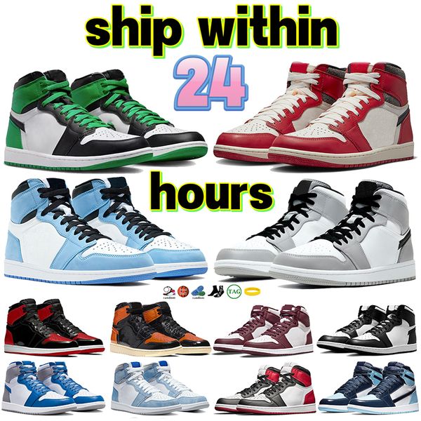 designer 1 1s basketball shoes jumpman og lucky green chicago lost and found mid light smoke grey university blue men sneakers patent bred u
designer 1 1s basketball shoes jumpman og lucky green chicago lost and found mid light smoke grey university blue men sneakers patent bred u