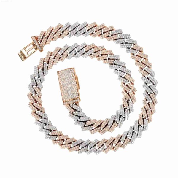 luxury iced out 2 rows cz diamond cuban link chain 10k 14k 18k yellow white rose gold hip hop jewelry necklace, Silver
luxury iced out 2 rows cz diamond cuban link chain 10k 14k 18k yellow white rose gold hip hop jewelry necklace, Silver
