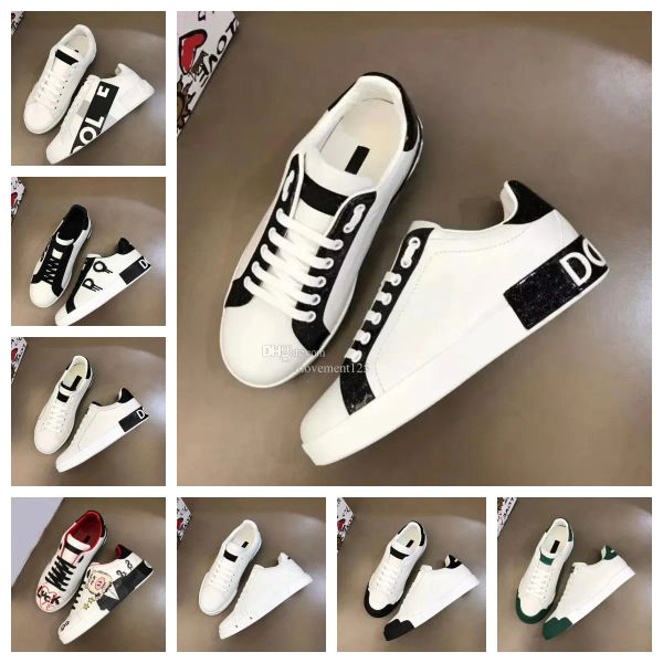 with box designer shoes men's portofino geranium patch sneakers designer white shoes italy triple leather portofinos printed sneaker ki, Black
with box designer shoes men's portofino geranium patch sneakers designer white shoes italy triple leather portofinos printed sneaker ki, Black