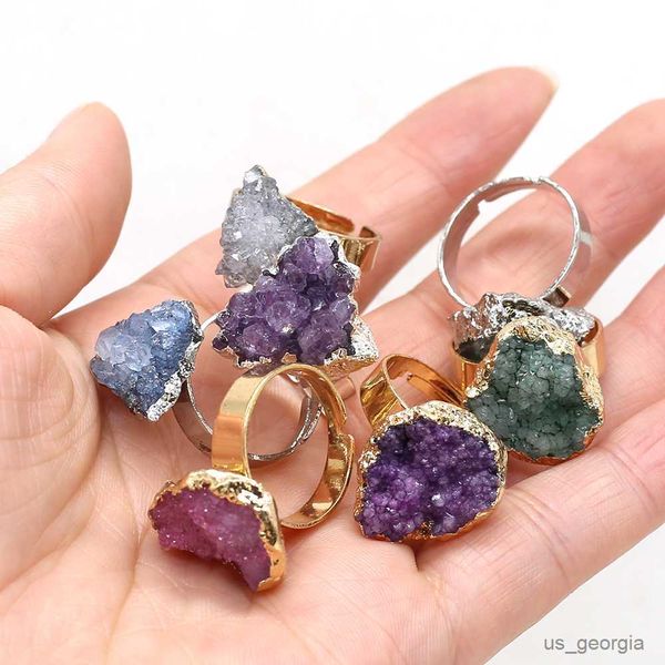 band rings le sky exclusive natural stone irregular ring gold color open finger rings for women party jewelry, Silver
band rings le sky exclusive natural stone irregular ring gold color open finger rings for women party jewelry, Silver