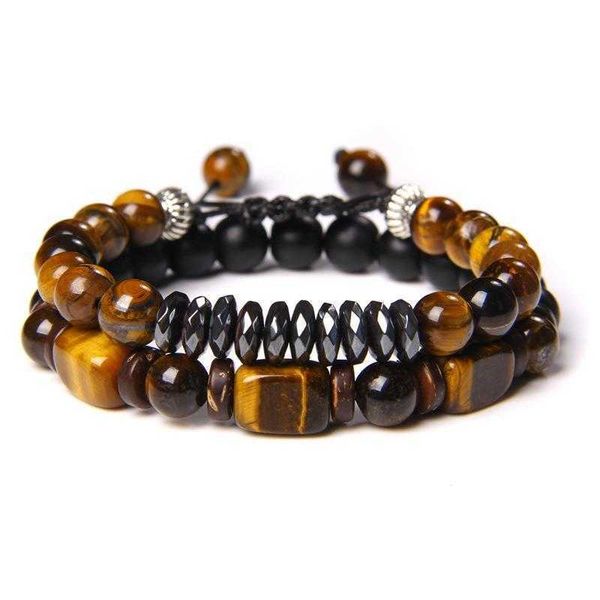 natural square tigereye mens bracelet universal cut haematite woven combination set, Golden;silver
natural square tigereye mens bracelet universal cut haematite woven combination set, Golden;silver
