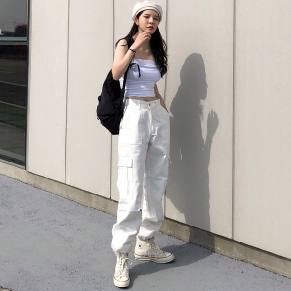 women s pants s celana kargo berkantong besar untuk wanita panjang kasual pensil pinggang tinggi perempuan gaya retro vintage putih hitam 23, Black;white
women s pants s celana kargo berkantong besar untuk wanita panjang kasual pensil pinggang tinggi perempuan gaya retro vintage putih hitam 23, Black;white