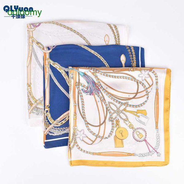 hemres designer scarves 2023 spring summer new fashion versatile chain pattern printed 70 square silk scarf, Blue;gray
hemres designer scarves 2023 spring summer new fashion versatile chain pattern printed 70 square silk scarf, Blue;gray