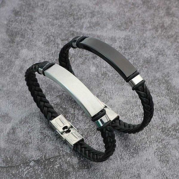 pu leather rope sales bracelets lettering male and female stainless steel jewelry bracelet hair, Golden;silver
pu leather rope sales bracelets lettering male and female stainless steel jewelry bracelet hair, Golden;silver