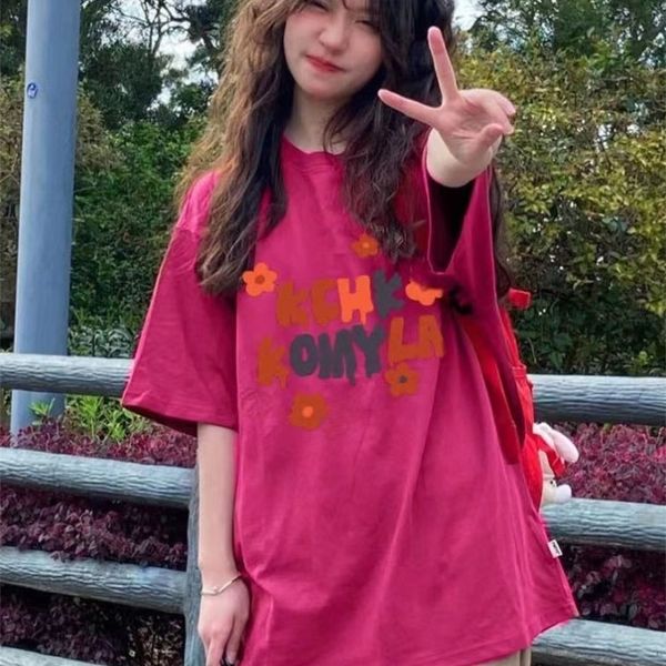 women's t shirt t shirt huruf wanita kasual longgar gaya korea musim panas kuliah dasar sederhana semua cocok mode ulzzang klasik manis, White
women's t shirt t shirt huruf wanita kasual longgar gaya korea musim panas kuliah dasar sederhana semua cocok mode ulzzang klasik manis, White