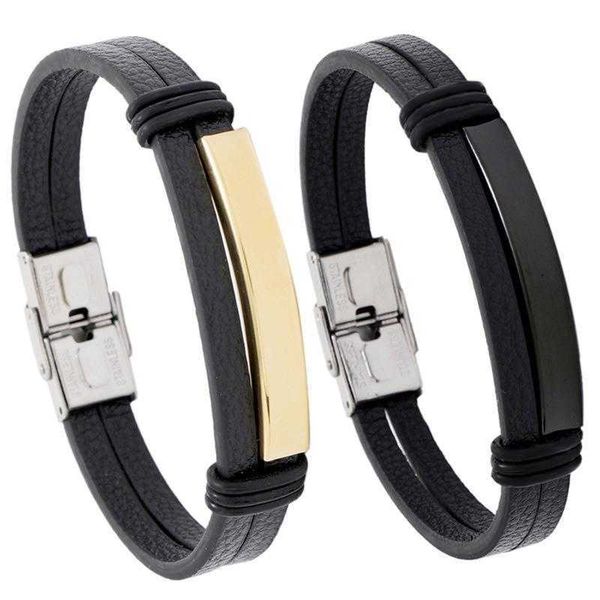 selling ornament simple glossy bracelet stainless steel mens leather diy lettering bangle, Golden;silver
selling ornament simple glossy bracelet stainless steel mens leather diy lettering bangle, Golden;silver