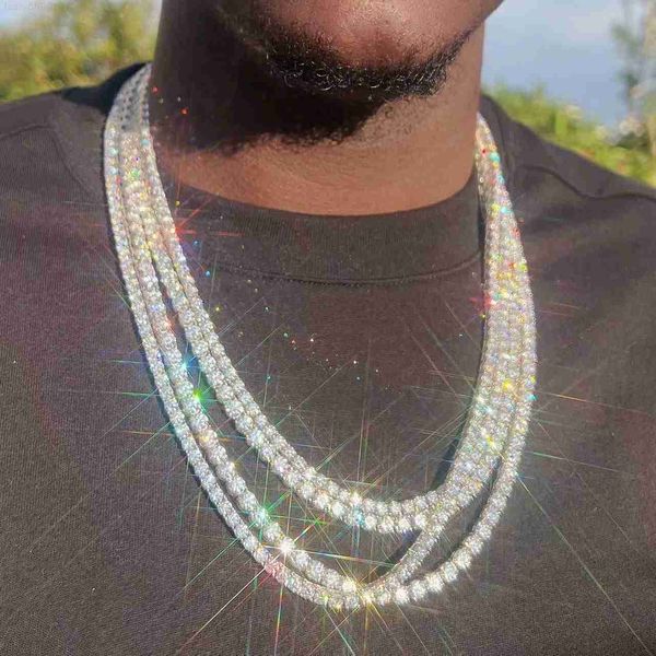 factory price iced out chains silver s925 2mm 3mm 4mm 5mm 6.5mm vvs1 moissanite tennis chain necklace women and men
factory price iced out chains silver s925 2mm 3mm 4mm 5mm 6.5mm vvs1 moissanite tennis chain necklace women and men