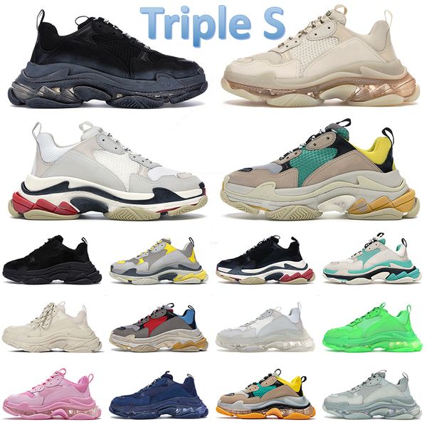2023 new triple s designer shoes men women sneakers clear sole crystal bottom black white beige luxury loafers old dad grandpa trainers trip
2023 new triple s designer shoes men women sneakers clear sole crystal bottom black white beige luxury loafers old dad grandpa trainers trip