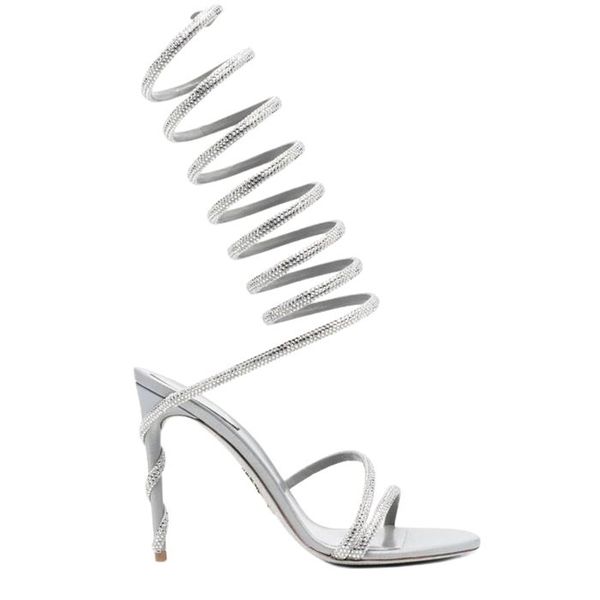 rene caovilla cleo open toe sandals crystal embellished spiral wrap around sandals twining rhinestone sandal women rainbow stiletto heels sh, Black
rene caovilla cleo open toe sandals crystal embellished spiral wrap around sandals twining rhinestone sandal women rainbow stiletto heels sh, Black