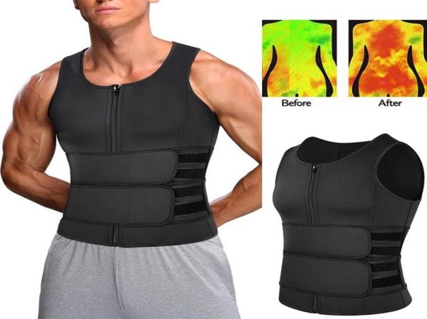 back support men body shaper sauna vest waist trainer double belt sweat shirt corset abdomen slimming shapewear fat burn fitne5259349, Black;blue
back support men body shaper sauna vest waist trainer double belt sweat shirt corset abdomen slimming shapewear fat burn fitne5259349, Black;blue