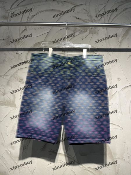 xinxinbuy men women designer shorts pant jacquard gradient letter denim spring summer black blue grey s-2xl
xinxinbuy men women designer shorts pant jacquard gradient letter denim spring summer black blue grey s-2xl