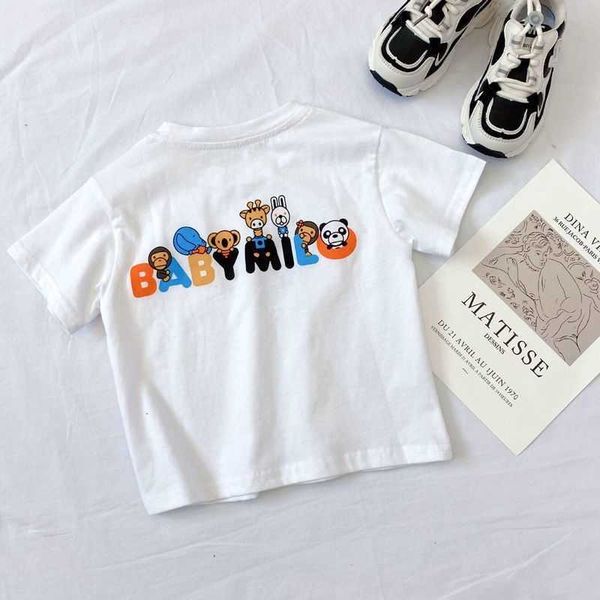 cotton baby letter cute animal print round neck boys and girls short sleeve t-shirt foreign children's 0031, Blue
cotton baby letter cute animal print round neck boys and girls short sleeve t-shirt foreign children's 0031, Blue