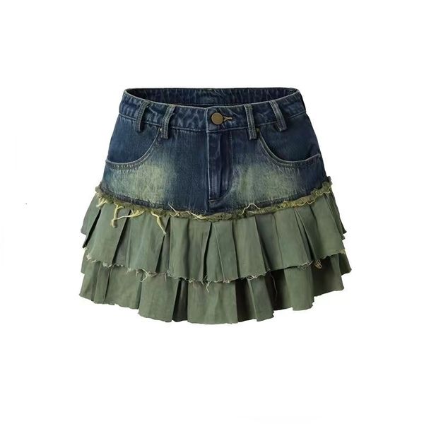 skirts tutupi daging untuk menunjukkan rok pendek denim a line yang ramping ceruk panel pinggul tinggi ruffle retro amerika wanita l230509, Black
skirts tutupi daging untuk menunjukkan rok pendek denim a line yang ramping ceruk panel pinggul tinggi ruffle retro amerika wanita l230509, Black