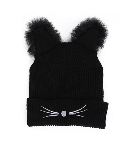 warm winter hat fashion lovely cat ear hat for women ins harajuku knitted hats skullies female beanies bonnet faux mink2674456, Blue;gray 
warm winter hat fashion lovely cat ear hat for women ins harajuku knitted hats skullies female beanies bonnet faux mink2674456, Blue;gray