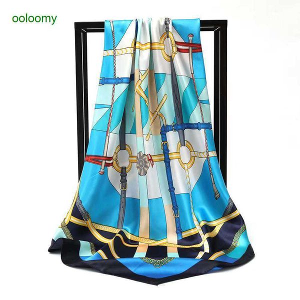 hemres designer scarves 2023 autumn new color ding 90cm square turban women's line design fashionable silk scarf women, Blue;gray
hemres designer scarves 2023 autumn new color ding 90cm square turban women's line design fashionable silk scarf women, Blue;gray