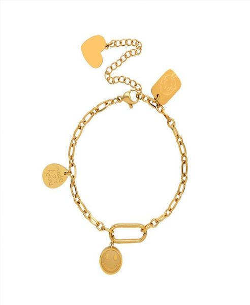 18k gold stainless steel multi chains bracelet with ball and heart charms for women4752279, Golden;silver
18k gold stainless steel multi chains bracelet with ball and heart charms for women4752279, Golden;silver