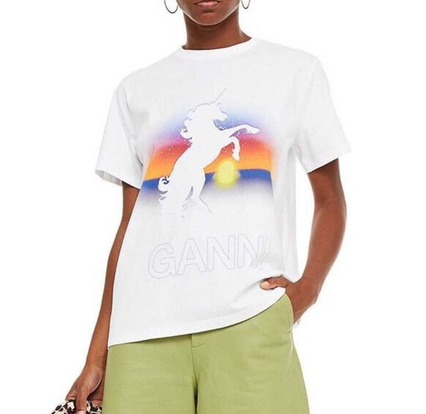gan 23ss women designer t shirt summer fashion clothing new trend personalized design sense niche white casual cotton teesshort sleeved
gan 23ss women designer t shirt summer fashion clothing new trend personalized design sense niche white casual cotton teesshort sleeved