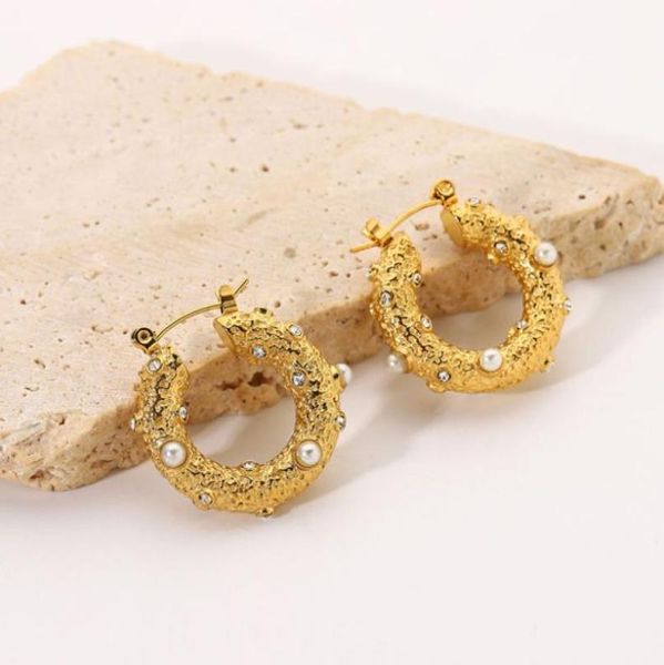 new stainless steel chunky dangle freshwater pearl titanium steel statement light luxury hoop earrings for girlswomen jde2017684347041, Silver
new stainless steel chunky dangle freshwater pearl titanium steel statement light luxury hoop earrings for girlswomen jde2017684347041, Silver