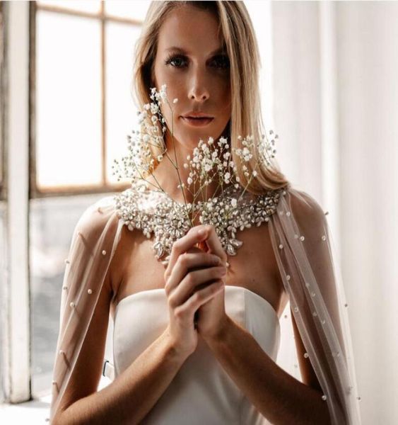 crystal necklace tulle long wrap wedding party women039s cloak with pearls7293171, White
crystal necklace tulle long wrap wedding party women039s cloak with pearls7293171, White