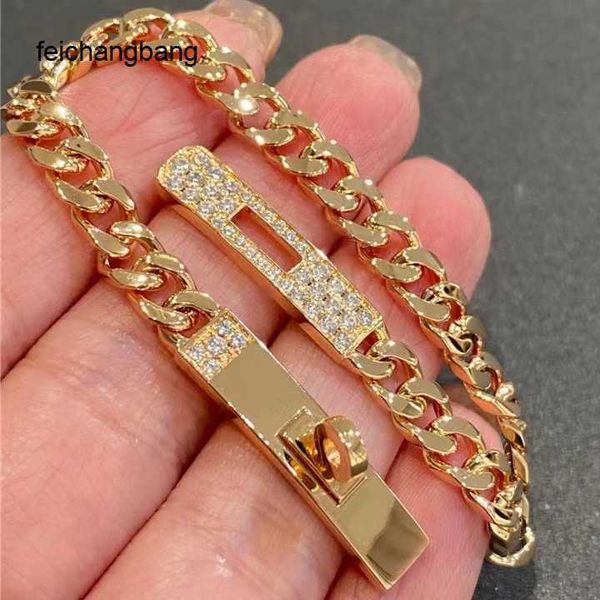 8a h ermes designer bracelets h pig nose 925 sterling silver plated 18k rose gold new full diamond precision, Black
8a h ermes designer bracelets h pig nose 925 sterling silver plated 18k rose gold new full diamond precision, Black
