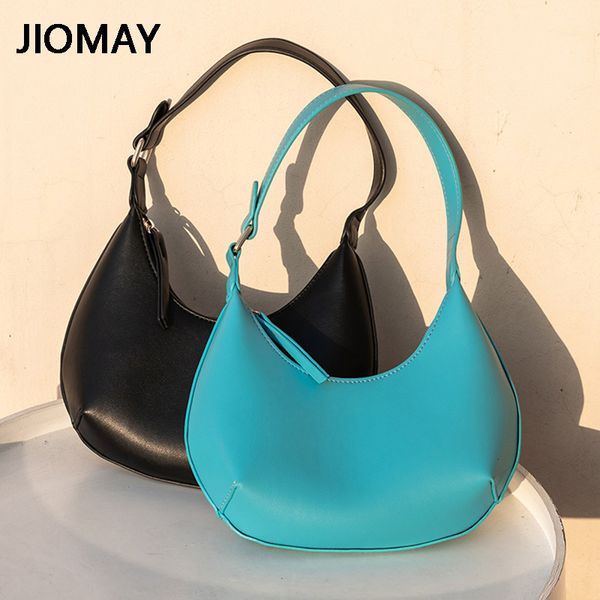 evening bags jiomay pu leather shoulder bags fashion handbags lady underarm half moon purses luxury designer wallets for women tote bags 230
evening bags jiomay pu leather shoulder bags fashion handbags lady underarm half moon purses luxury designer wallets for women tote bags 230