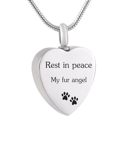 lhp243 pet paw print cremation jewelry 316l stainless steel keepsake memorial urn necklace for ashes wfunnel filler kit2269803, Silver
lhp243 pet paw print cremation jewelry 316l stainless steel keepsake memorial urn necklace for ashes wfunnel filler kit2269803, Silver