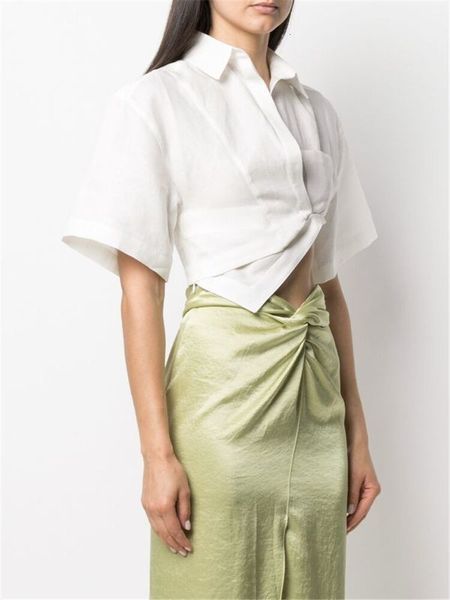 women's t shirt 2023 musim panas baru wanita 100 katun kerah lipat samping ritsleting tertutup tombol tidak teratur mode semua pertandi, White
women's t shirt 2023 musim panas baru wanita 100 katun kerah lipat samping ritsleting tertutup tombol tidak teratur mode semua pertandi, White